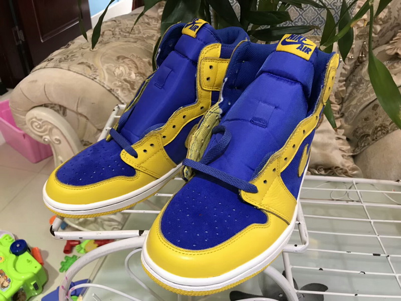 Authentic Air Jordan 1 OG Laney